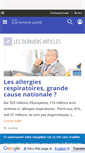 Mobile Screenshot of mon-partenaire-sante.com