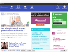 Tablet Screenshot of mon-partenaire-sante.com